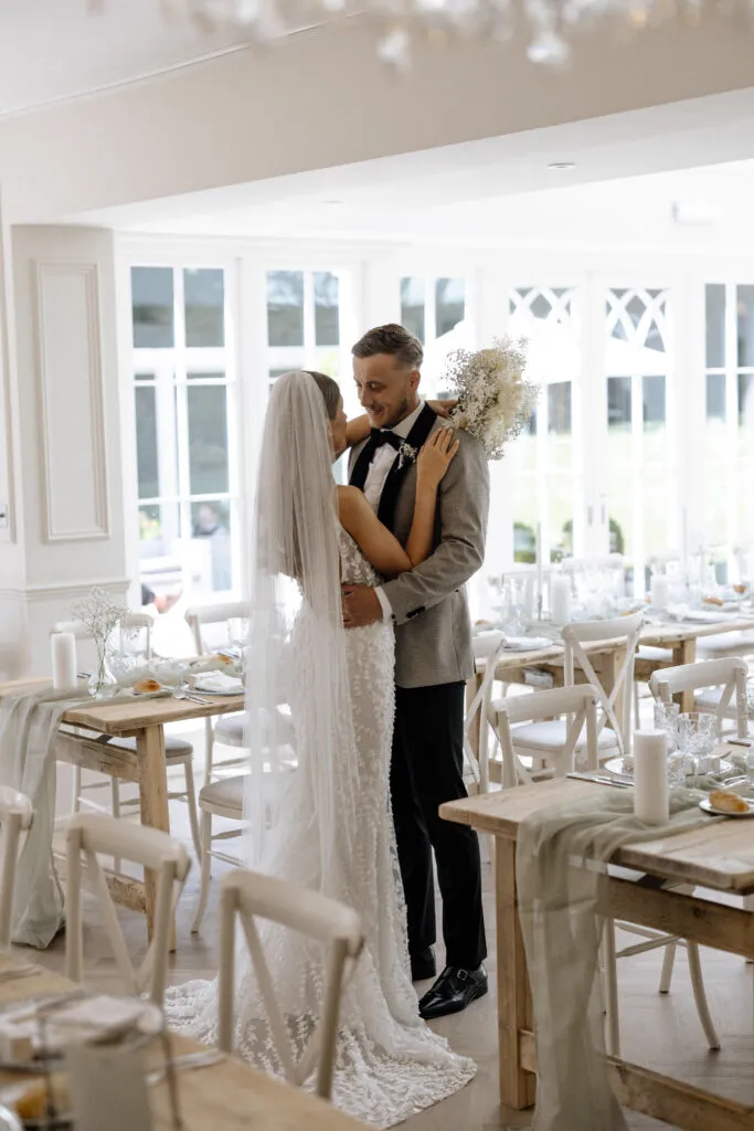 A & A wedding at The Old Vicarage Boutique